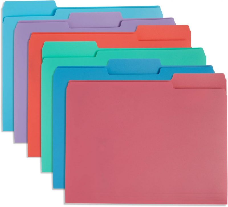 GEM PVC FILE FASTENERS ASSORTED COLOURS