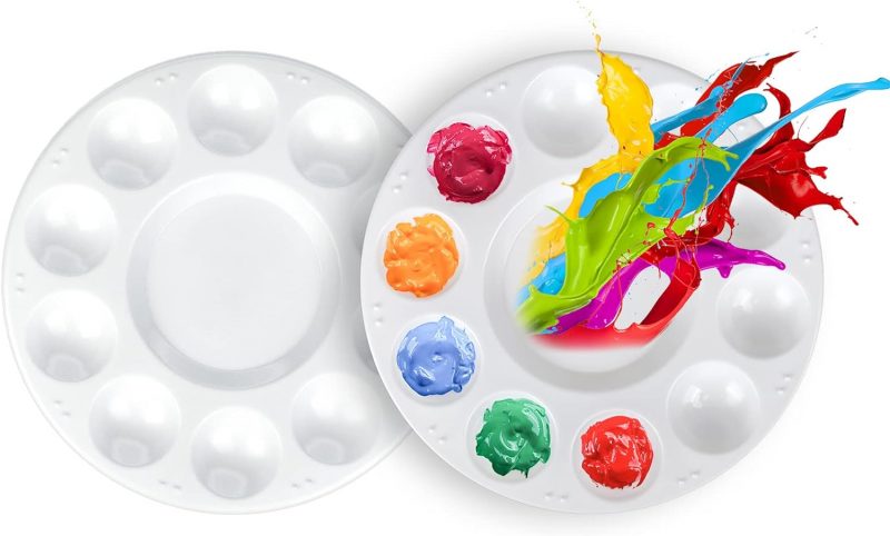 PAINTING PALLET ROUND