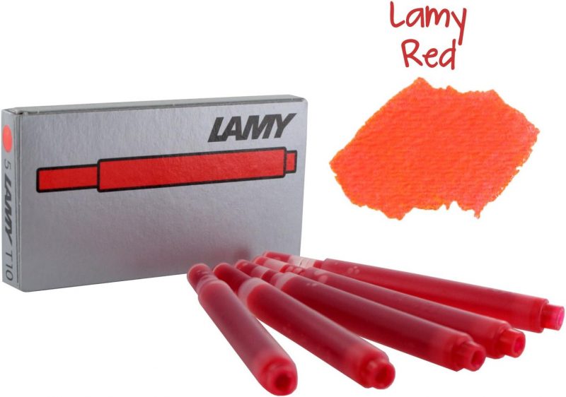 LAMY INK CARTRIDGE T10 RED