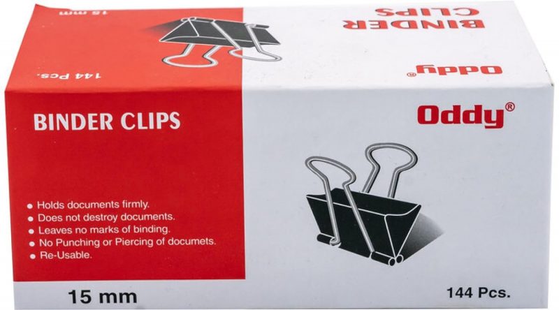 BINDER CLIP 15MM