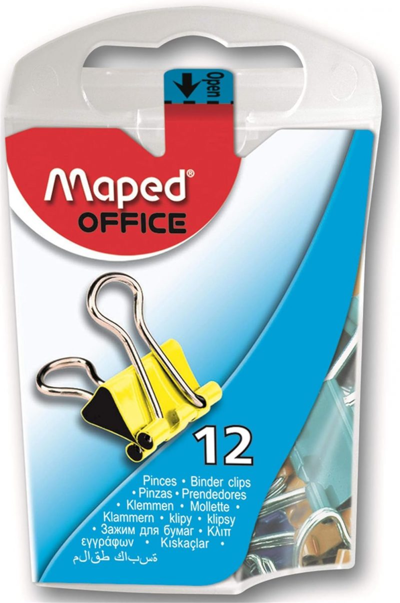 MAPED BUTTERFLY CLIP 8 PACK