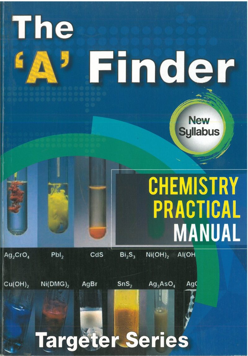 THE A FINDER CHEMISTRY PRACTICAL MANUAL
