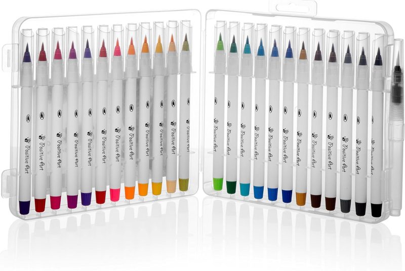 WATER COLOUR BRUSH PENS 24COLOR CK-147
