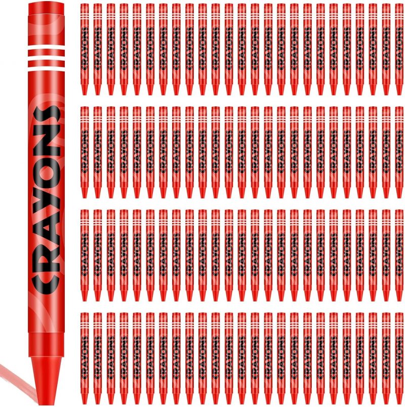 CRAYONS RED