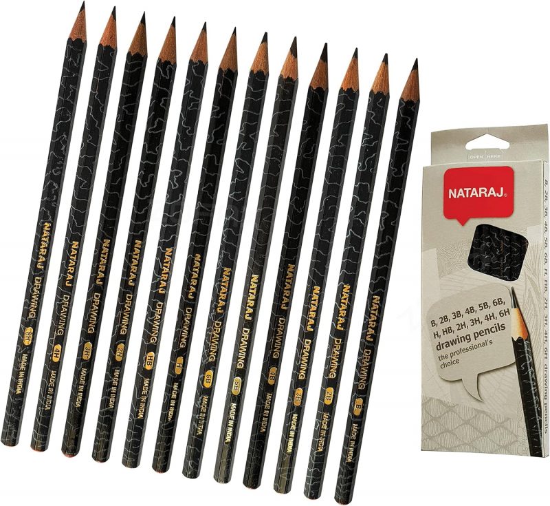 NATARAJ DRAWING PENCILS 5H