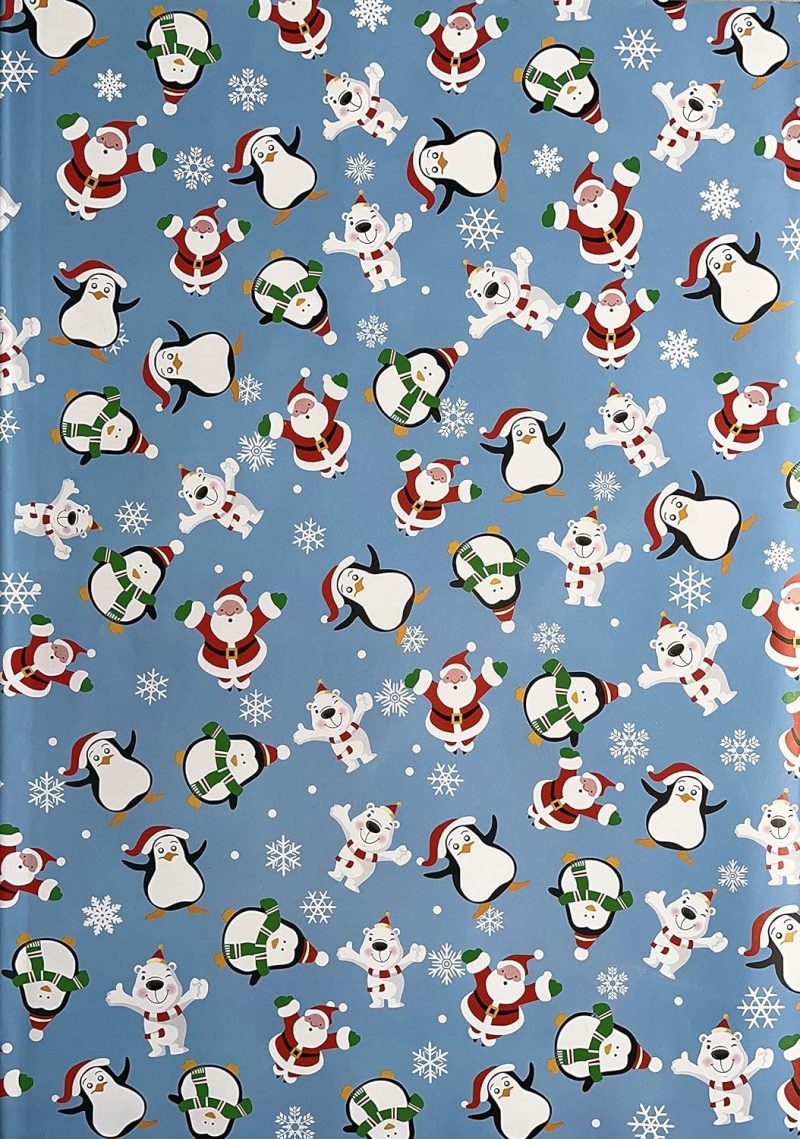 ASSORTED MATT PAPER TYPE WRAPPING PAPER 50X70CM - Image 9
