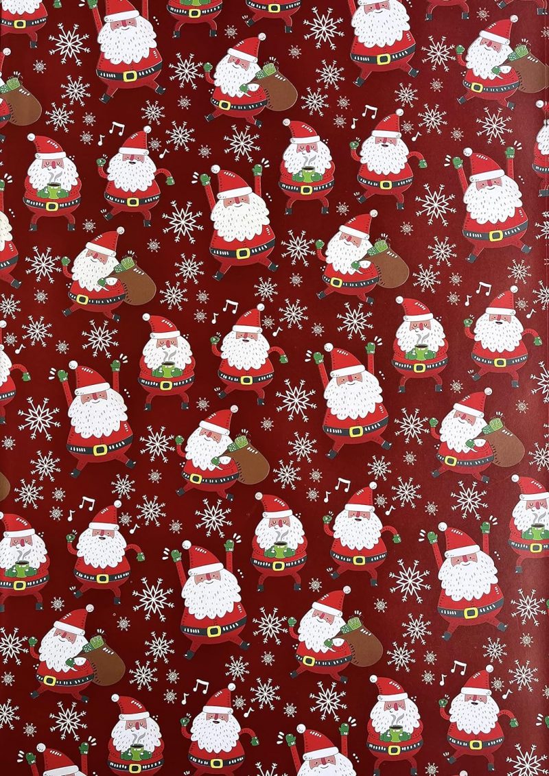 ASSORTED MATT PAPER TYPE WRAPPING PAPER 50X70CM - Image 3