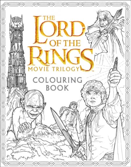 The Lord of the Rings Movie Trilogy Colouring Book - 9780008185176