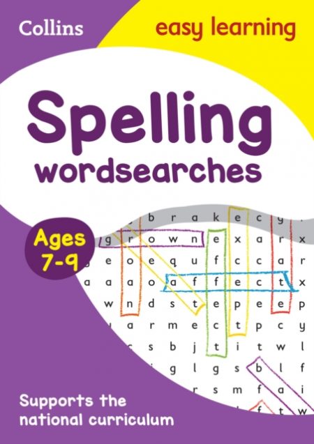 Spelling Word Searches Ages 7-9 : Ideal for Home Learning - 9780008212650