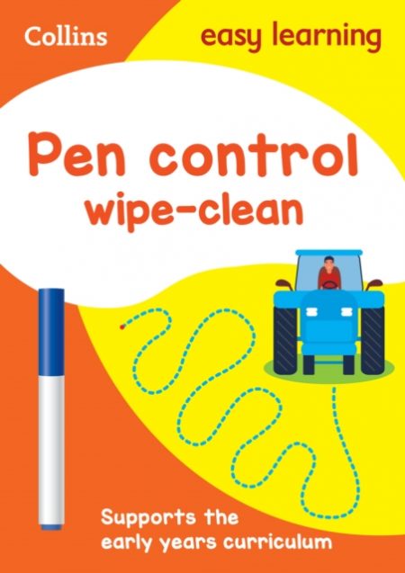Pen Control Age 3-5 Wipe Clean Activity Book : Ideal for Home Learning - 9780008212902