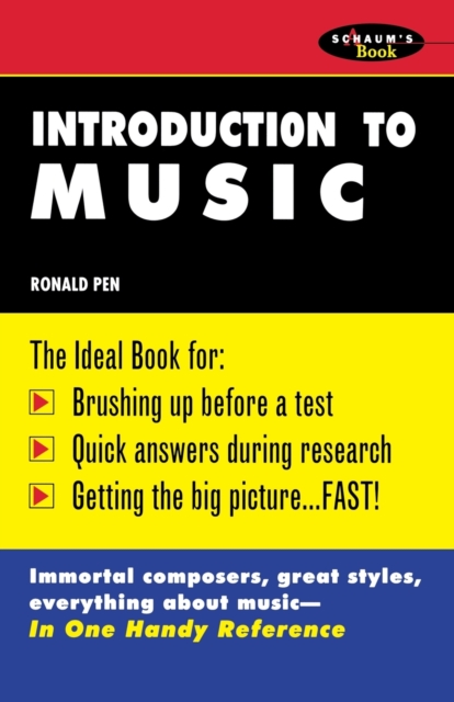 Schaum's Outline of Introduction To Music - 9780070380684