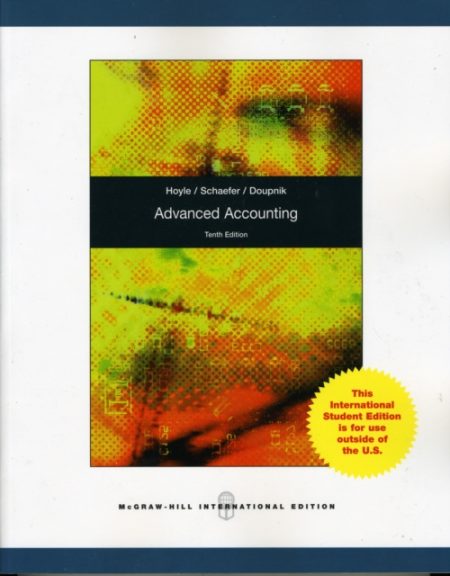 Advanced Accounting - 9780071220873