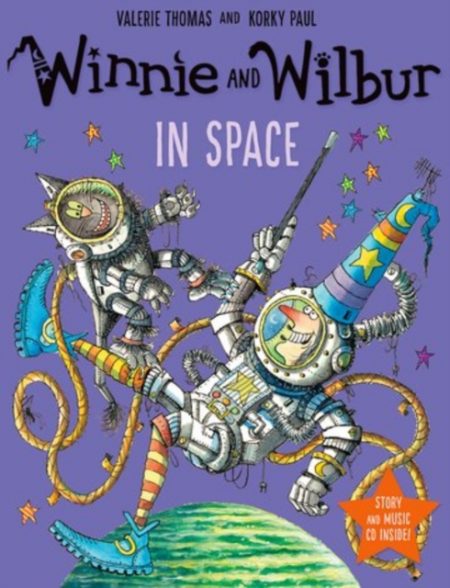 Winnie and Wilbur in Space with audio CD - 9780192749154