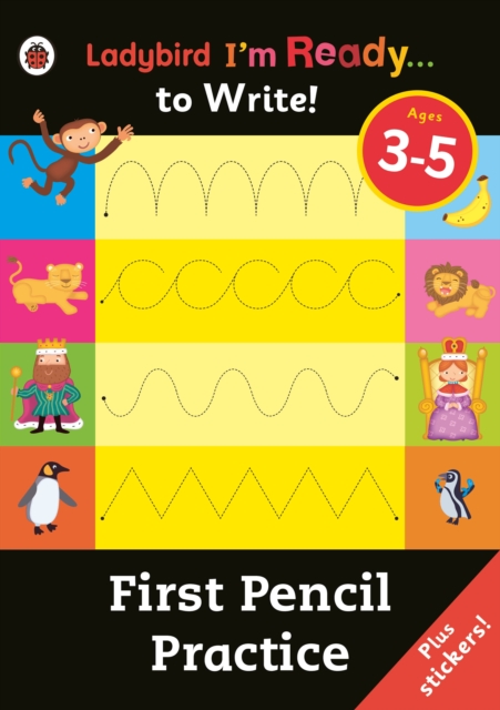 First Pencil Practice: Ladybird I'm Ready to Write Sticker Activity Book - 9780241205884