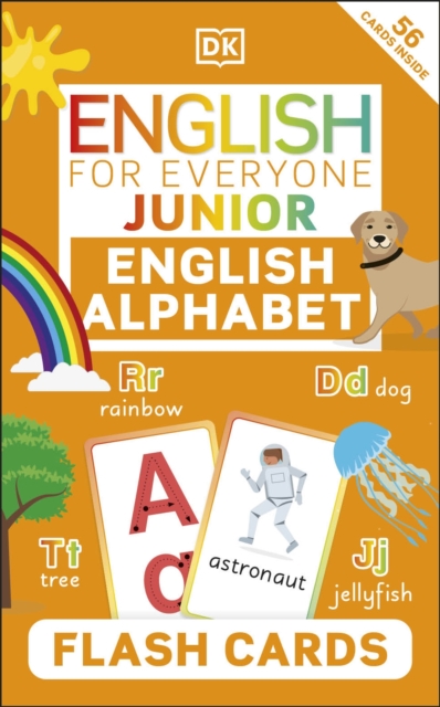 English for Everyone Junior English Alphabet Flash Cards - 9780241536223