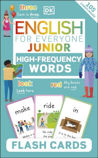 English for Everyone Junior High-Frequency Words Flash Cards - 9780241536230