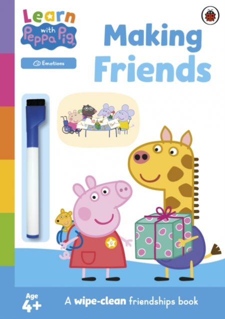 Learn with Peppa: Making Friends : Wipe-Clean Activity Book - 9780241601860