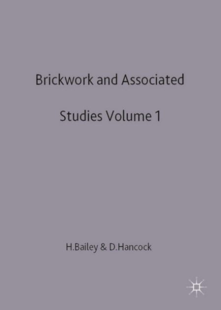 Brickwork 1 and Associated Studies - 9780333519554