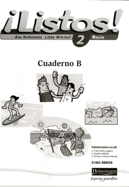 Listos! 2 Rojo Workbook (Pack of 8) - 9780435429645