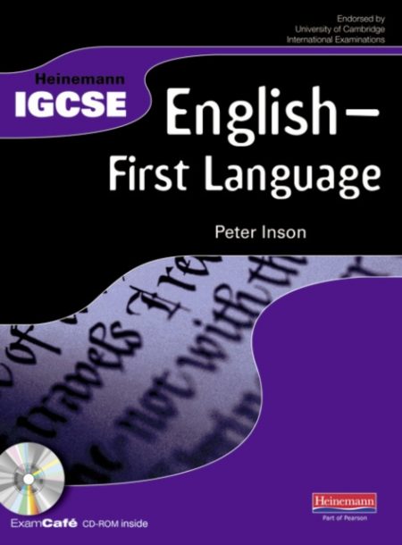 Heinemann IGCSE English - First Language Student Book with Exam Cafe CD - 9780435991180