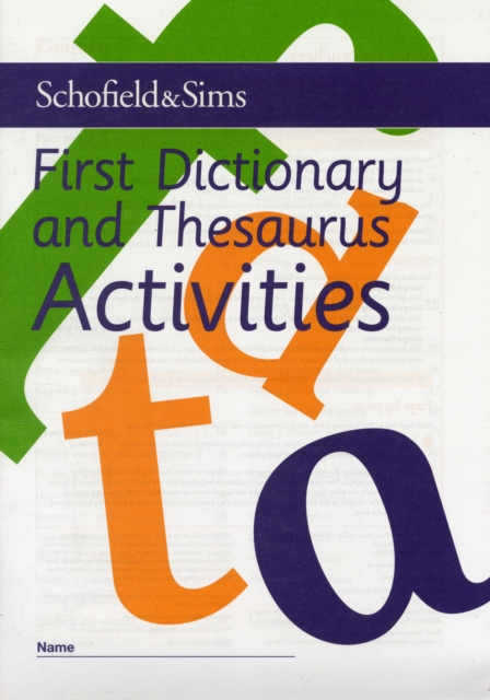 First Dictionary and Thesaurus Activities - 9780721711430