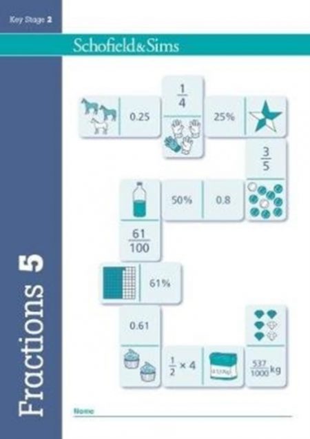 Fractions, Decimals and Percentages Book 5 (Year 5, Ages 9-10) - 9780721713830