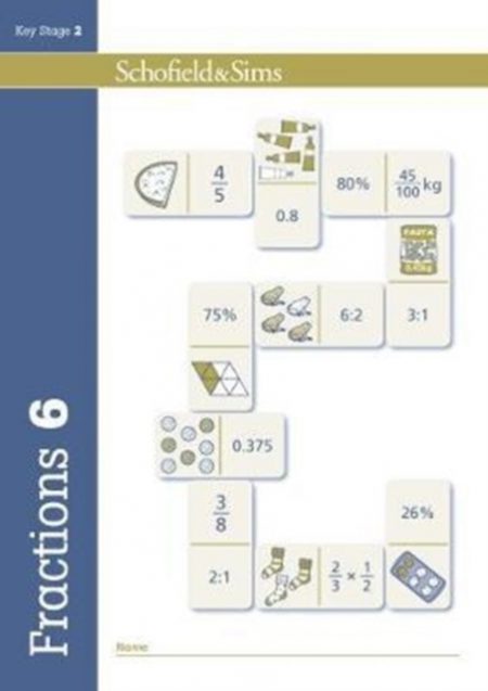 Fractions, Decimals and Percentages Book 6 (Year 6, Ages 10-11) - 9780721713854