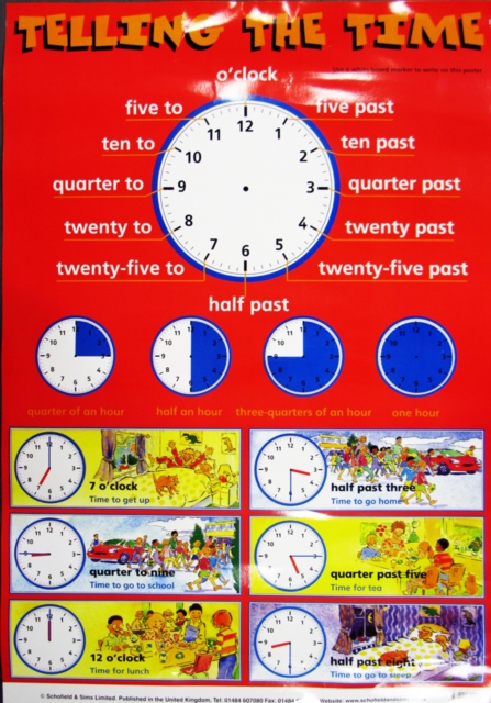 Telling the Time - 9780721755403