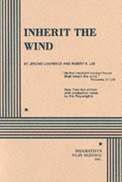 Inherit the Wind - 9780822205708