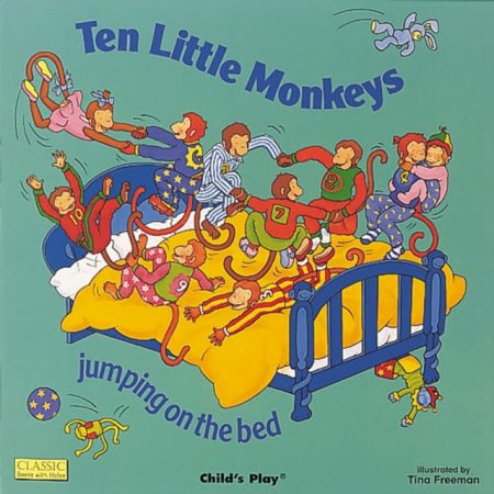 Ten Little Monkeys Jumping on the Bed - 9780859537988