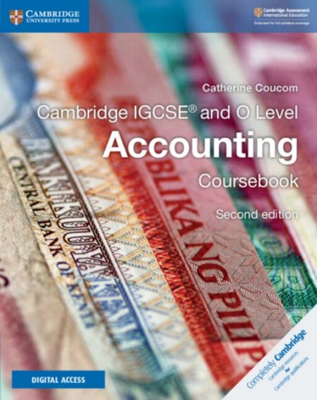Cambridge IGCSE® and O Level Accounting Coursebook with Digital Access (2 Years) 2 Ed - 9781108339179