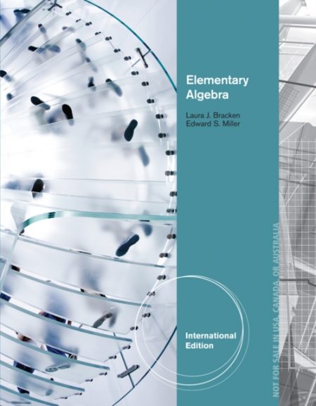 Elementary Algebra, International Edition - 9781133364702