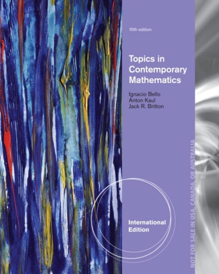 Topics in Contemporary Mathematics, International Edition - 9781133365808