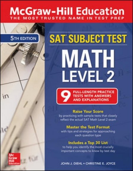 McGraw-Hill Education SAT Subject Test Math Level 2, Fifth Edition - 9781260135404