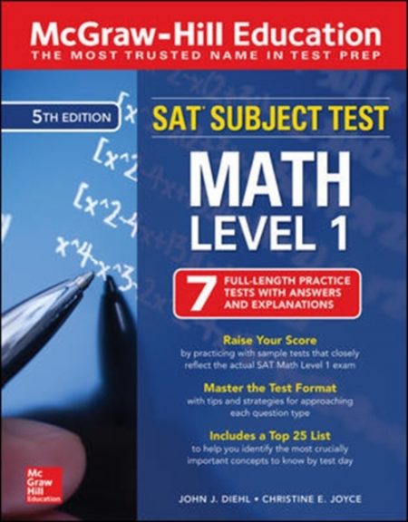 McGraw-Hill Education SAT Subject Test Math Level 1, Fifth Edition - 9781260142778