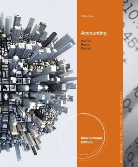 Accounting, International Edition - 9781285073071