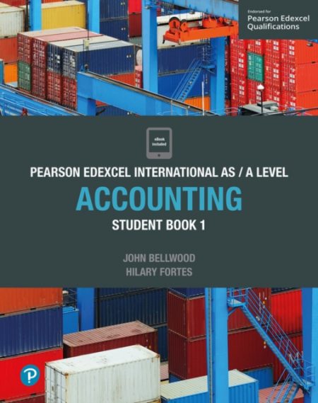 Pearson Edexcel International AS/A Level Accounting Student Book 1 - 9781292274614