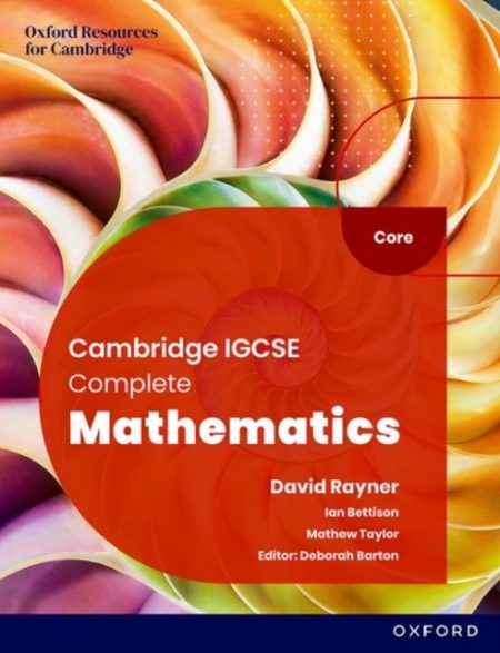 Cambridge IGCSE Complete Mathematics Core: Student Book Sixth Edition - 9781382042499
