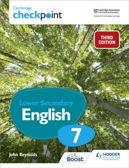Cambridge Checkpoint Lower Secondary English Student's Book 7 : Third Edition - 9781398300163