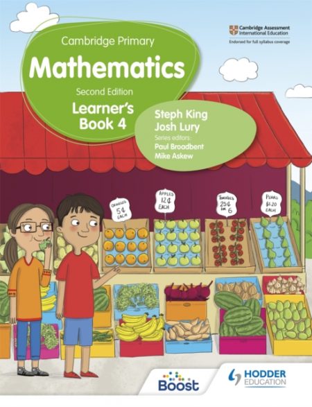 Cambridge Primary Mathematics Learner's Book 4 Second Edition - 9781398301023