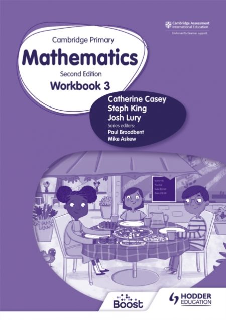Cambridge Primary Mathematics Workbook 3 Second Edition - 9781398301184