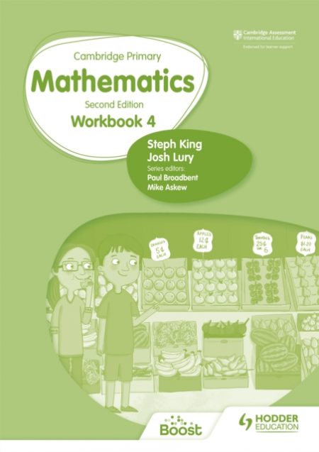 Cambridge Primary Mathematics Workbook 4 Second Edition - 9781398301207