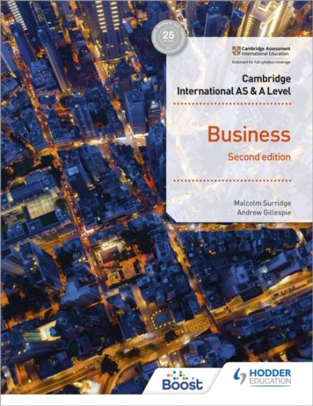 Cambridge International AS & A Level Business Second Edition - 9781398308114