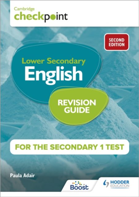 Cambridge Checkpoint Lower Secondary English Revision Guide for the Secondary 1 Test 2nd edition - 9781398342873