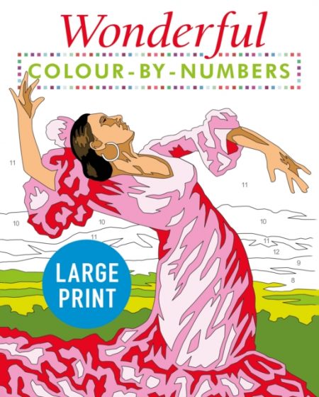 Wonderful Colour by Numbers Large Print : Easy to Read - 9781398808911