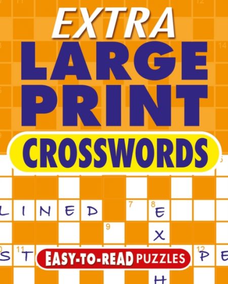 Extra Large Print Crosswords : Easy to Read Puzzles - 9781398816220