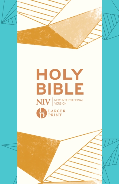 NIV Larger Print Personal Teal Soft-Tone Bible : Gift edition - 9781399807432