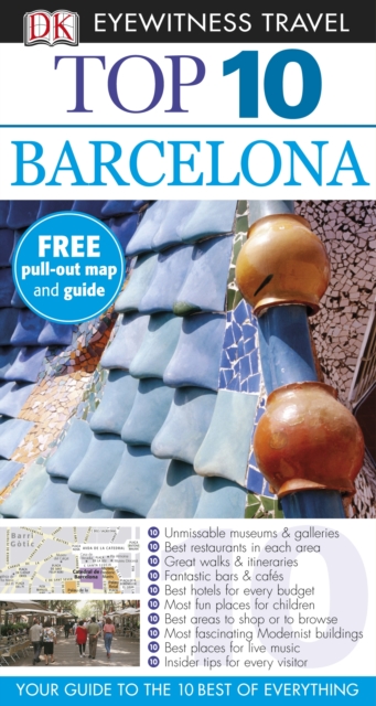 DK Eyewitness Top 10 Travel Guide: Barcelona - 9781405358422