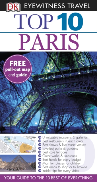 DK Eyewitness Top 10 Travel Guide: Paris - 9781405358491