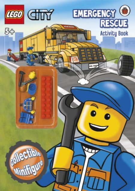 LEGO City: Emergency Rescue Activity Book with LEGO Minifigure - 9781409308850